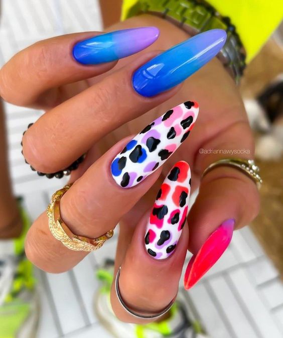 60+ Trending Leopard Nail Design 2023