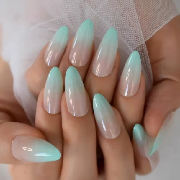 100+ Mint Green Nail Designs 2023 | Mint Green Nail Ideas