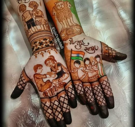 30+ Latest Independence Day Mehndi Design