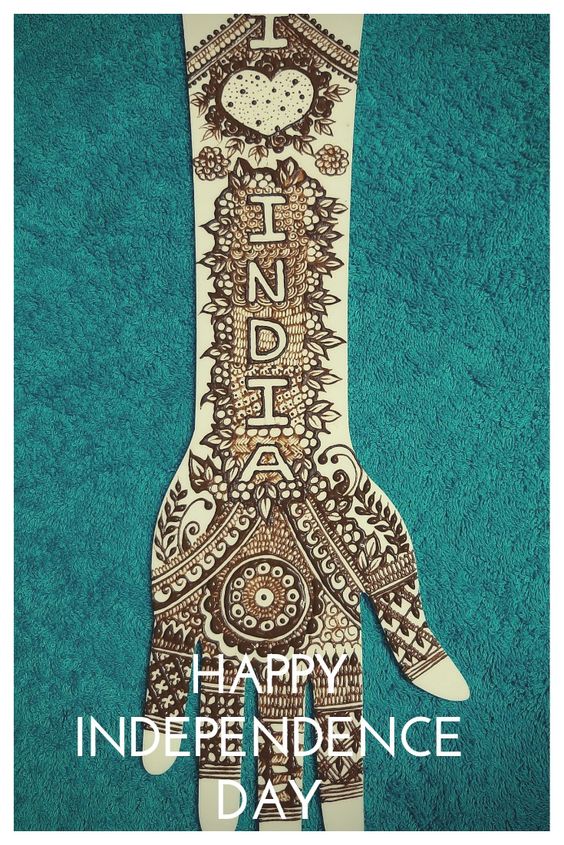 30+ Latest Independence Day Mehndi Design