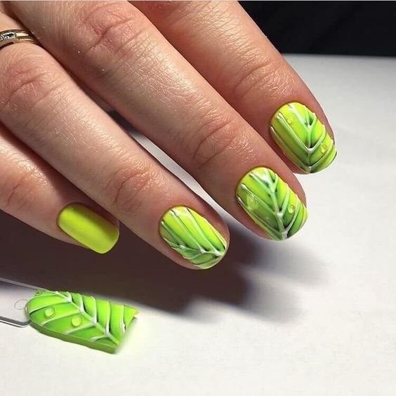 100+ Mint Green Nail Designs 2023 | Mint Green Nail Ideas