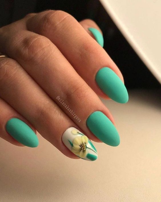 100+ Mint Green Nail Designs 2023 | Mint Green Nail Ideas