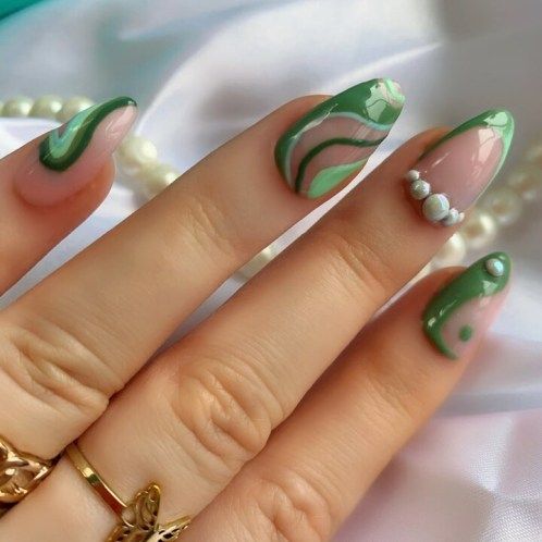 100+ Mint Green Nail Designs 2023 | Mint Green Nail Ideas