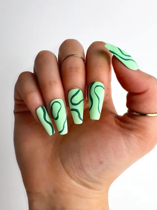 100+ Mint Green Nail Designs 2023 | Mint Green Nail Ideas