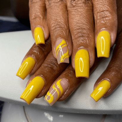 100+ Beautiful Pastel Yellow Gel Nail Polish Designs