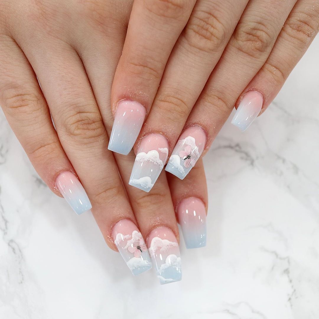 90+ Cute Simple Acrylic Nail Designs