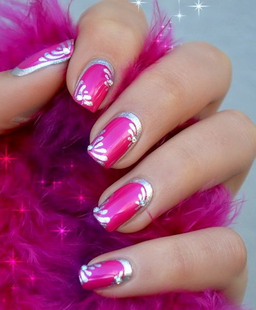 60+ Beautiful Dark Pink Nail Designs 2023