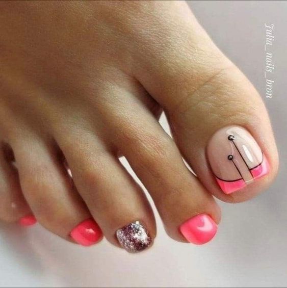 66+ Stunning Big Toe Nail Design 2023