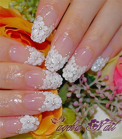 46+ Cute And Elegant 3d Nail Designs