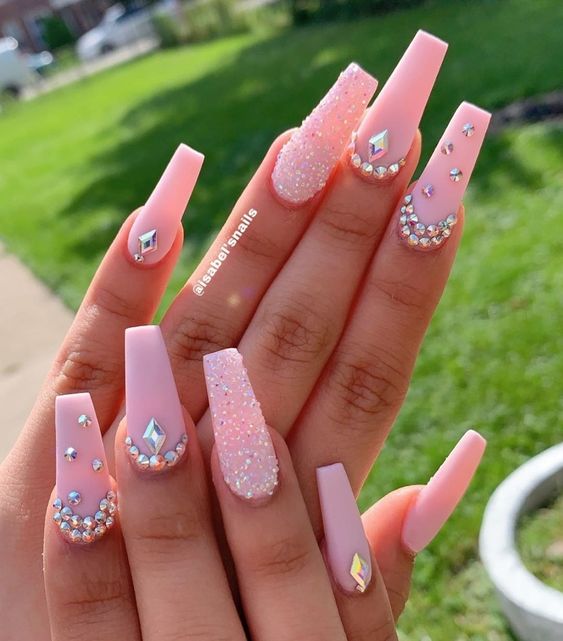 100+ Beautiful Baby Pink Nail Designs (2023-2024)