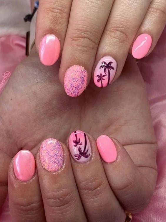 51+ Trendy Tropical Nail Designs (2023-2024)