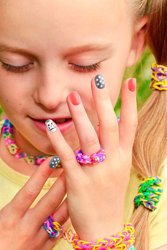 55+ Gorgeous Little Girl Nail Designs 2023