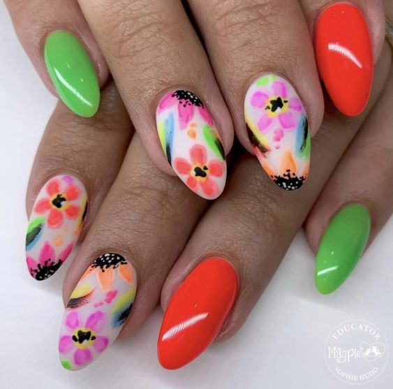 51+ Trendy Tropical Nail Designs (2023-2024)