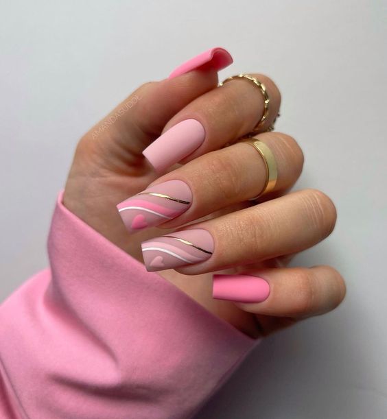 60+ Beautiful Baby Pink Nail Designs 2023