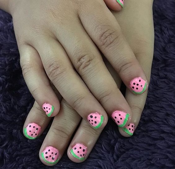 55+ Gorgeous Little Girl Nail Designs 2023