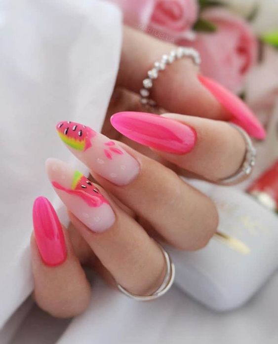 60+ Beautiful Baby Pink Nail Designs 2023