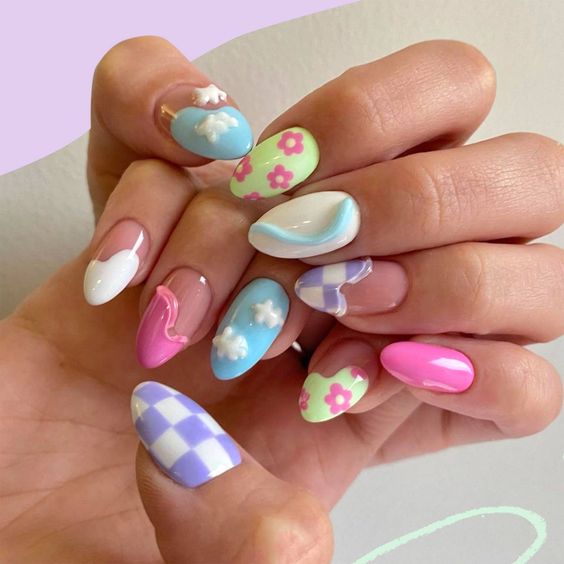 46+ Cute And Elegant 3d Nail Designs