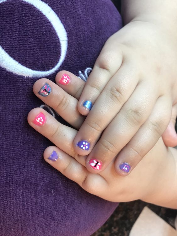 55+ Gorgeous Little Girl Nail Designs 2023