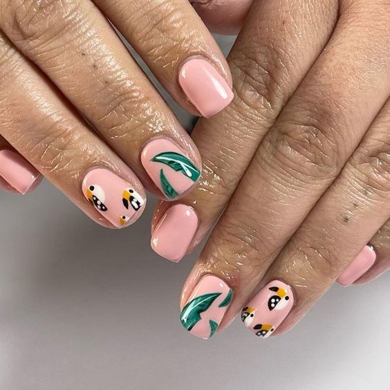 51+ Trendy Tropical Nail Designs (2023-2024)