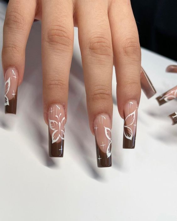 93+ Cute Coffin Nail Designs 2023