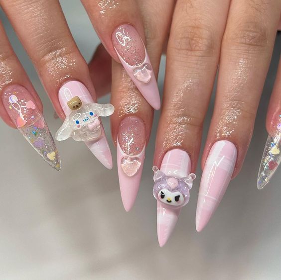 100+ Beautiful Baby Pink Nail Designs (2023-2024)