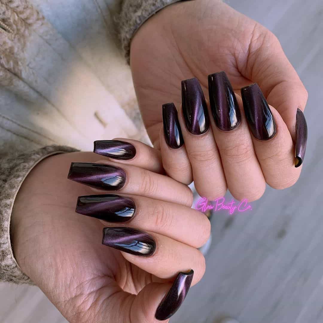 30+ Beautiful Cat Eye Nail Designs 2023