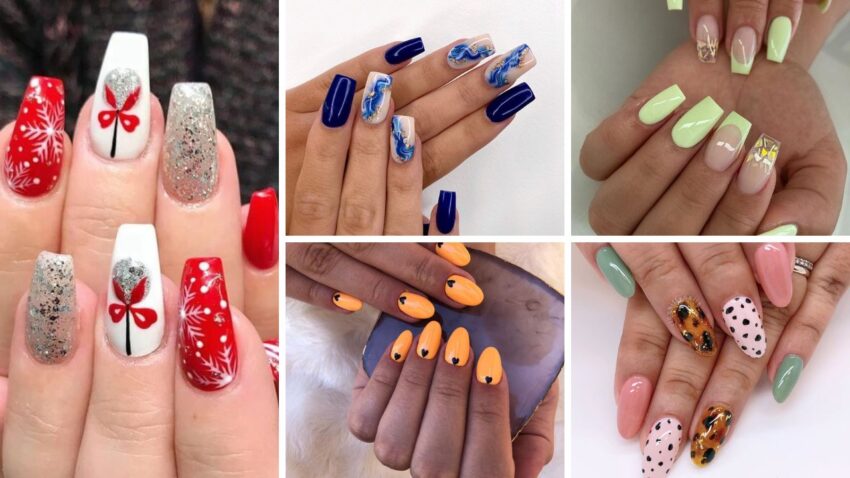 90+ Cute Simple Acrylic Nail Designs