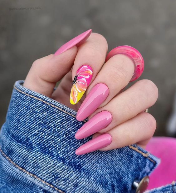 100+ Beautiful Baby Pink Nail Designs (2023-2024)