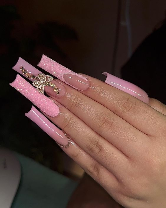 100+ Beautiful Baby Pink Nail Designs (2023-2024)