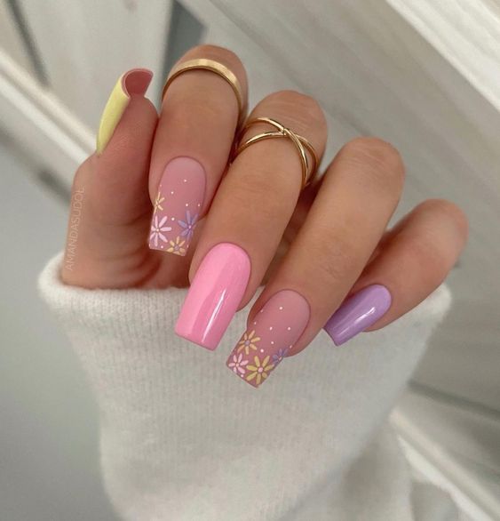 90+ Stunning Square Nail Designs 2023