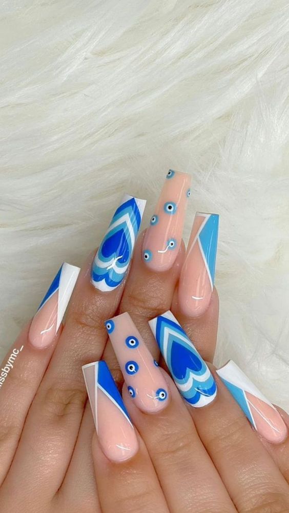 93+ Cute Coffin Nail Designs 2023