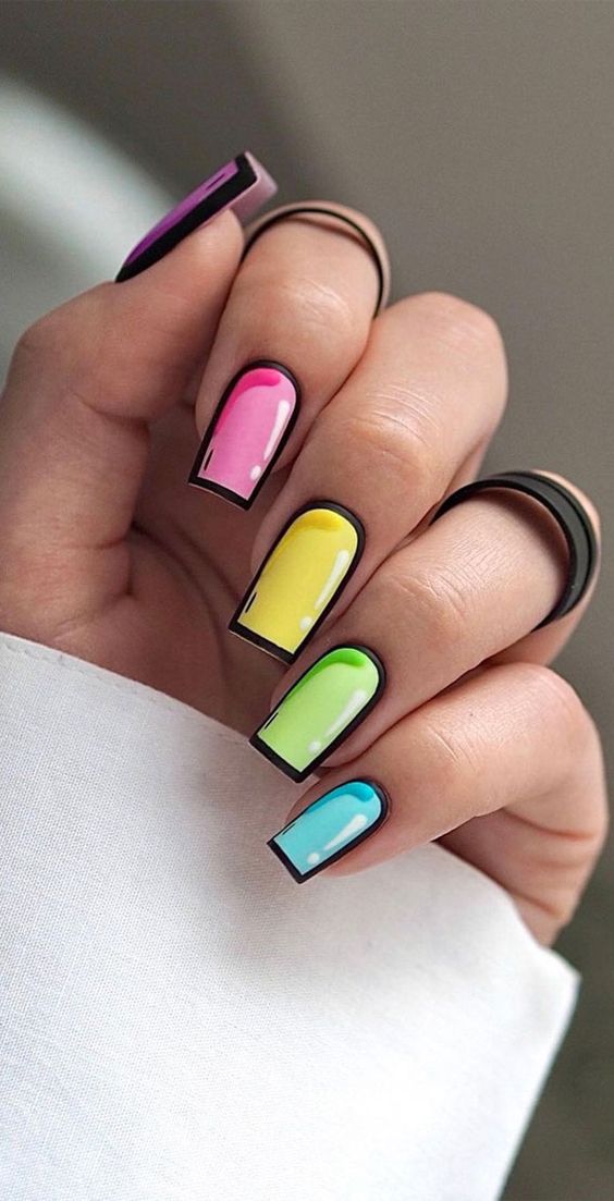 90+ Stunning Square Nail Designs 2023