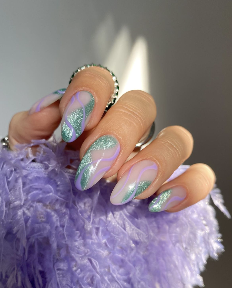 30+ Beautiful Cat Eye Nail Designs 2023