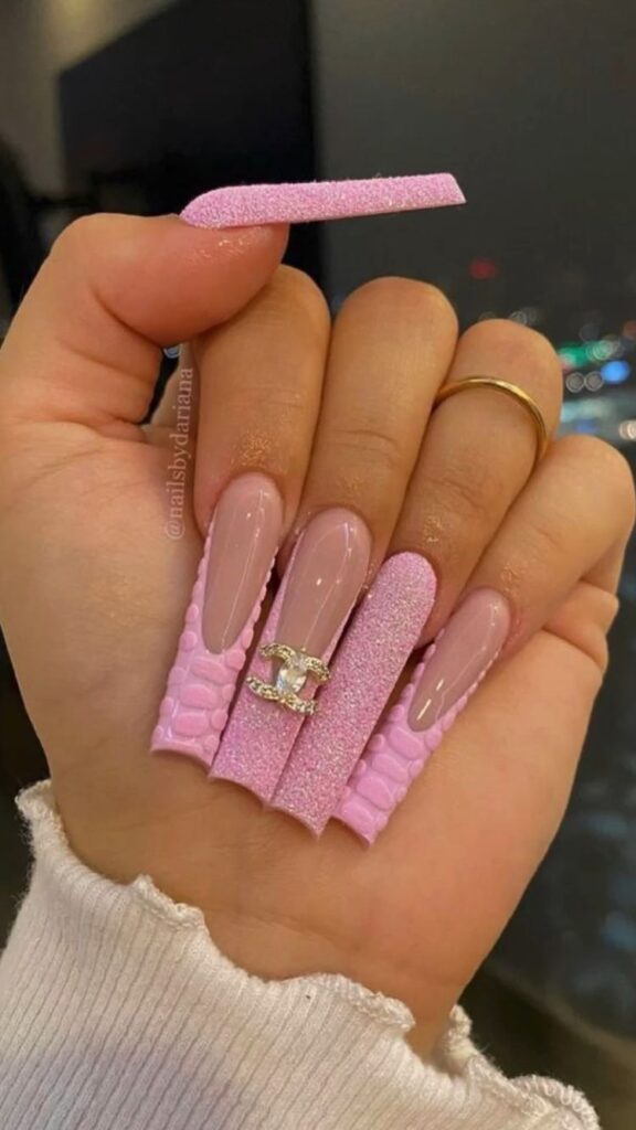 93+ Cute Coffin Nail Designs 2023