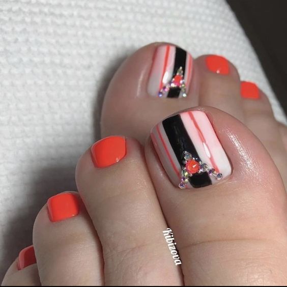 66+ Stunning Big Toe Nail Design 2023