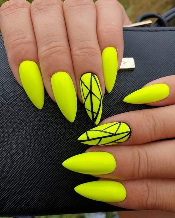 100+ Beautiful Pastel Yellow Gel Nail Polish Designs