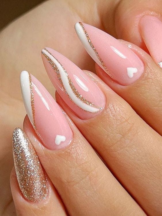 60+ Beautiful Baby Pink Nail Designs 2023