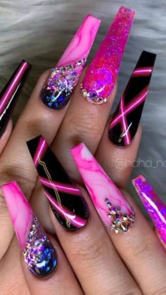 93+ Cute Coffin Nail Designs 2023