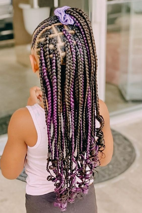 60+Cute Little Black Girl Hairstyles Braids 2024